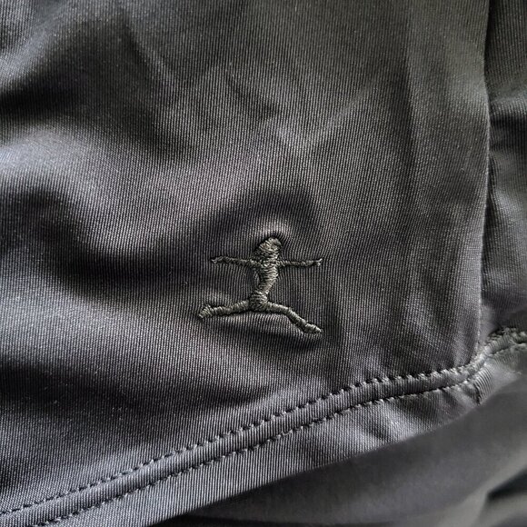 Danskin Black Workout Cardigan Wrap Shawl Collar Black Style 4714 Size M - Picture 10 of 13